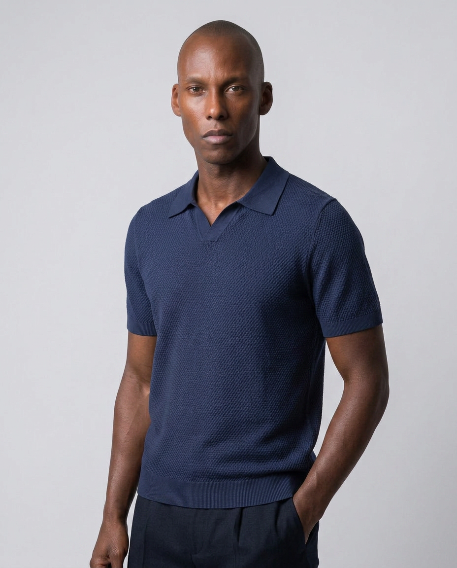 Camisa Polo Fiorano Azul Marinho