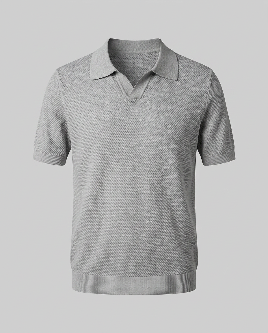 Camisa Polo Fiorano  Cinza