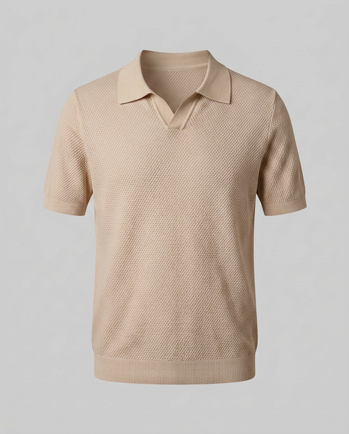 Camisa Polo Fiorano Bege