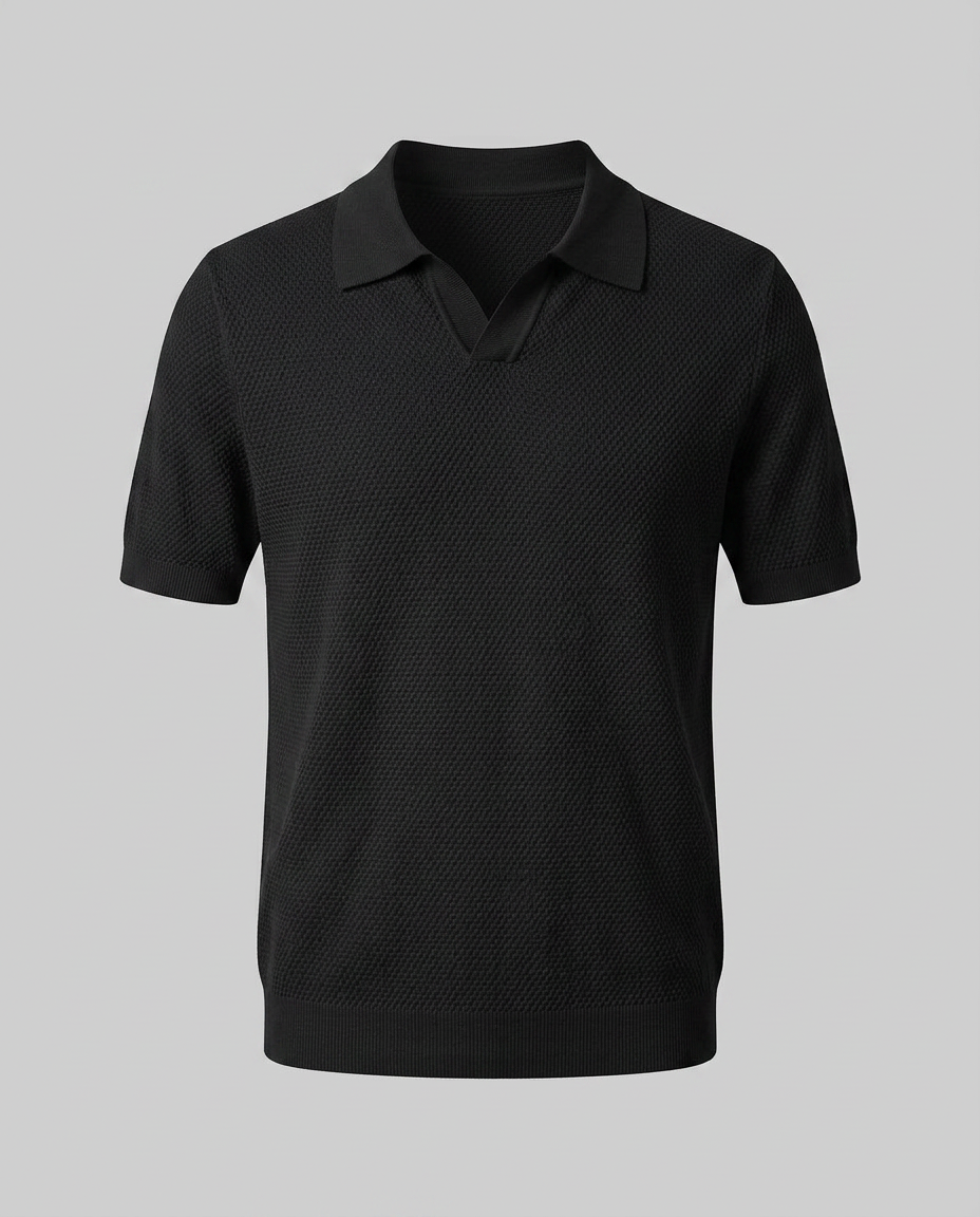 Camisa Polo Fiorano Preta